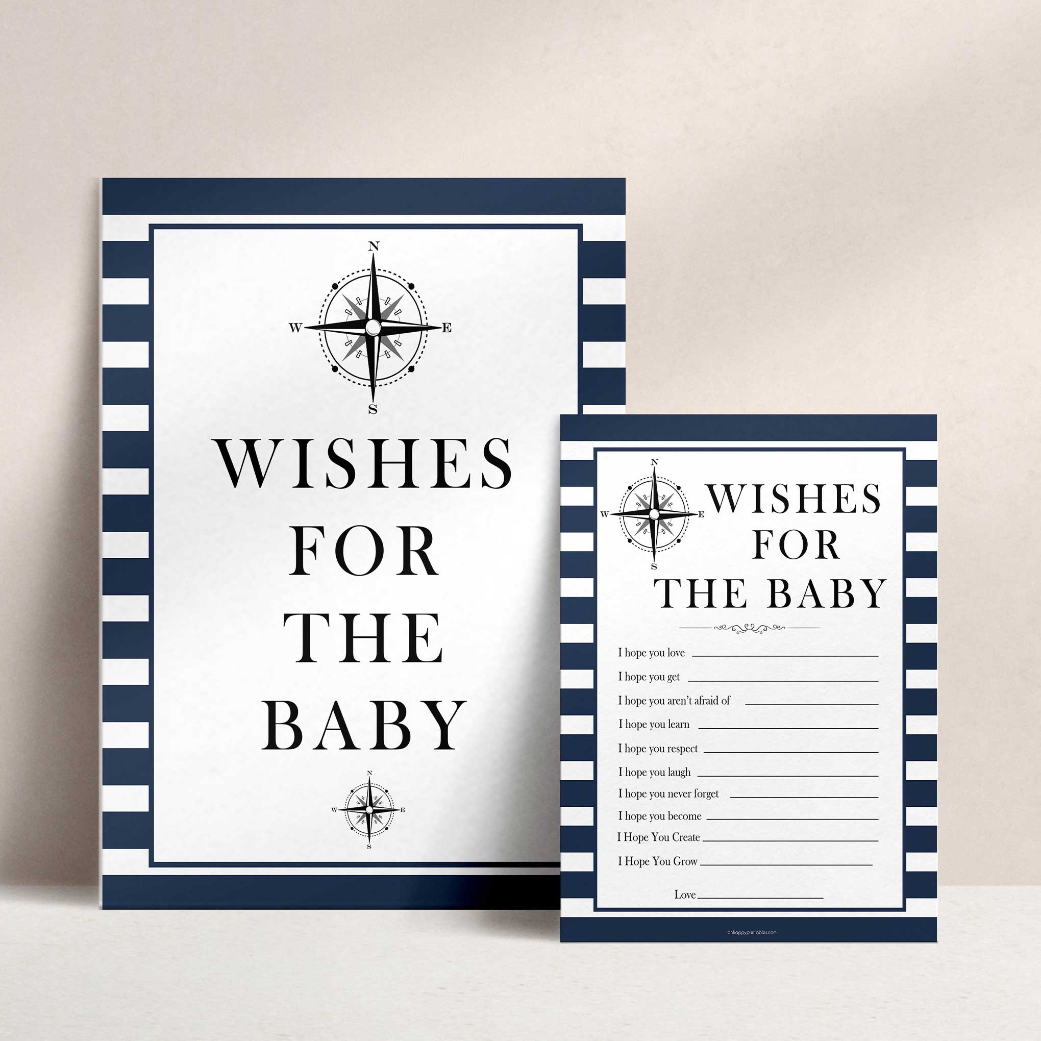 Nautical baby shower games, wishes for the baby baby shower games, printable baby shower games, baby shower games, fun baby games, ahoy its a boy, popular baby shower games, sailor baby games, boat baby games