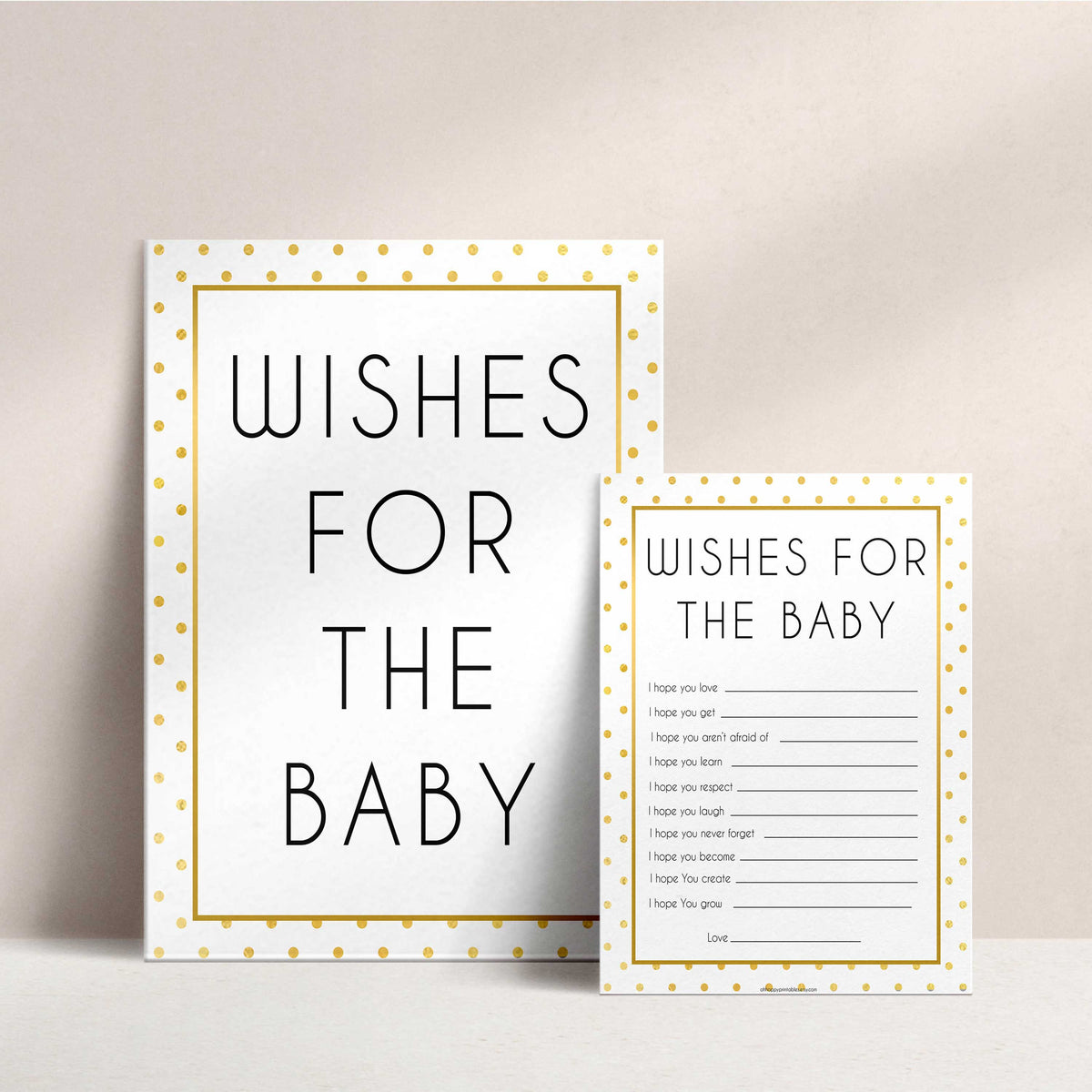 wishes for the baby, baby wishes game, Printable baby shower games, baby gold dots fun baby games, baby shower games, fun baby shower ideas, top baby shower ideas, gold glitter shower baby shower, friends baby shower ideas